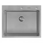 Мойка кухонная Arfeka Eco Satin с коландером AR 001 и дозатором AR DS 11 Мойка кухонная Arfeka Eco Satin с коландером AR 001 и дозатором AR DS 11